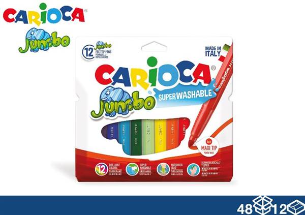 CARIOCA COLORI JUMBO 12PZ 