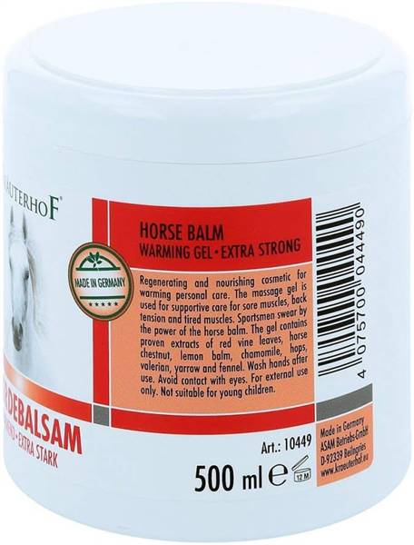 KRAUTERHOF BALSAMO CAVALLO ROSSO 500ML RISCALDANTE