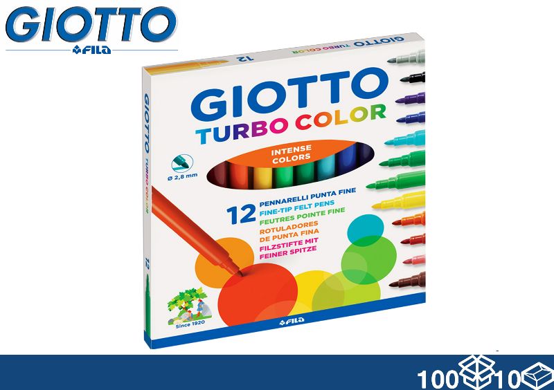 GIOTTO COLORI TURBO COLOR 12PZ
