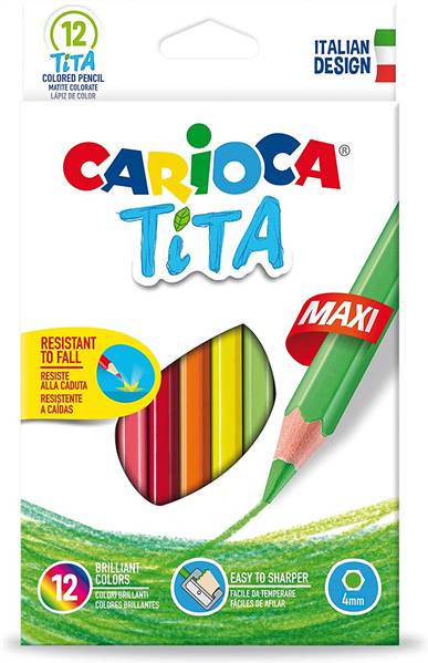 CARIOCA COLORI TITA MAXI 12PZ. 