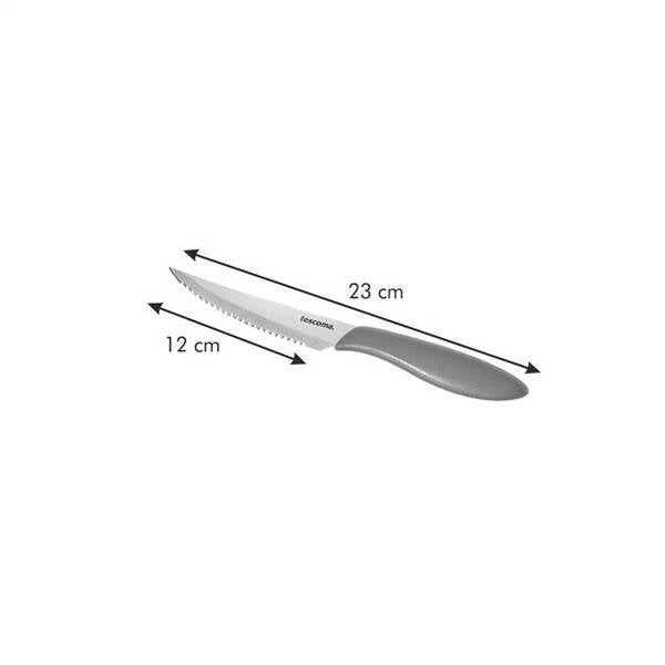 TESCOMA COLTELLO BISTECCA 12CM 6PZ ROSSO 