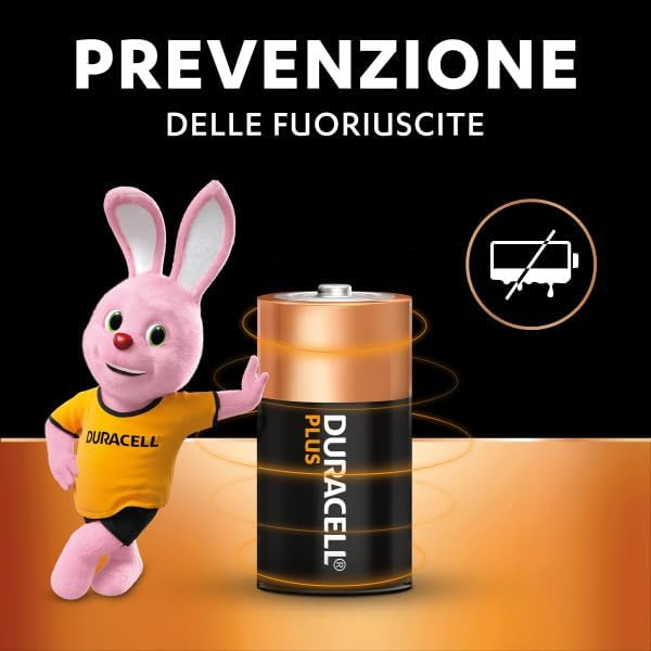 DURACELL PLUS MEZZA TORCIA 2PZ. 