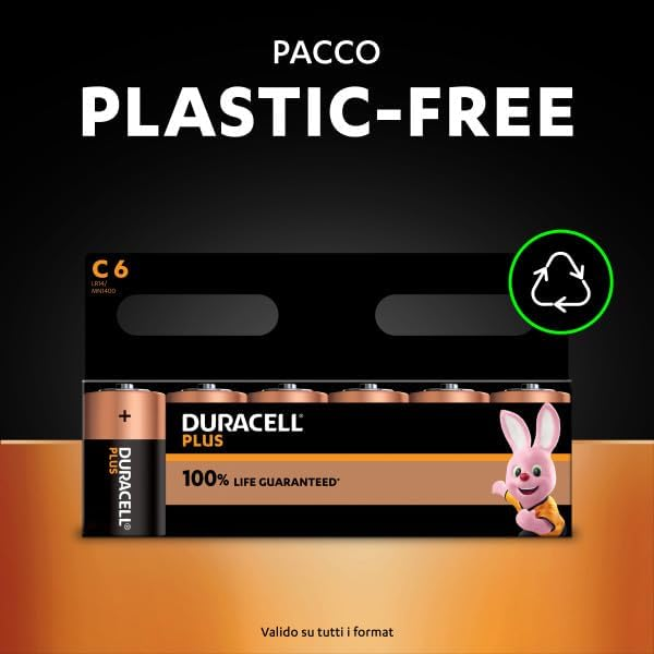 DURACELL PLUS MEZZA TORCIA 2PZ. 