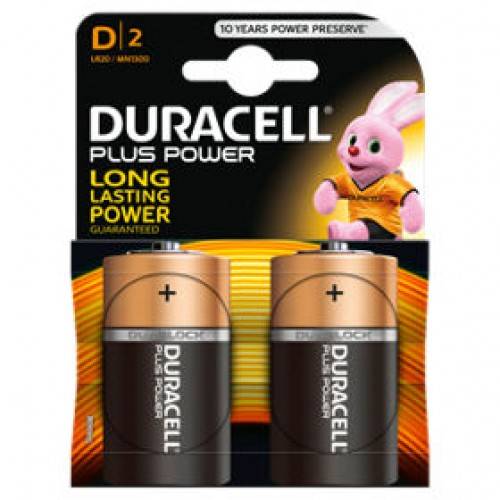 DURACELL PLUS TORCIA 2PZ. 
