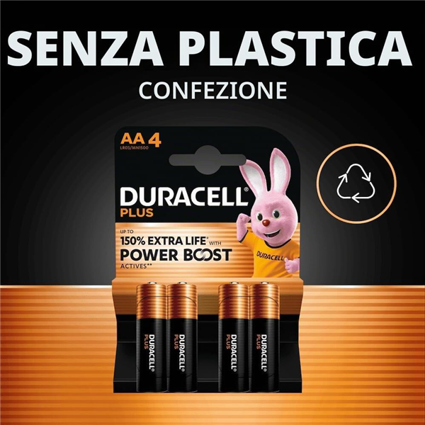 DURACELL STILO PLUS BOOST 4PZ 