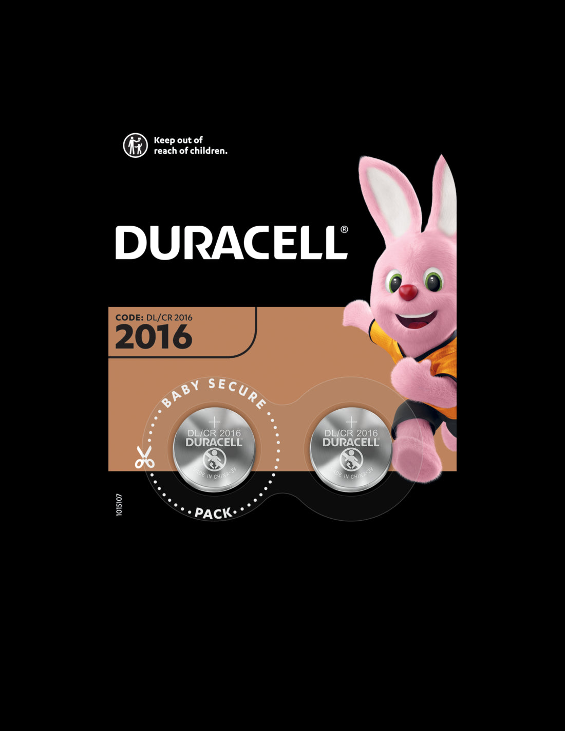 DURACELL 2016 BATTERIE LITIO 3V 2PZ