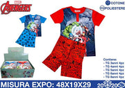 DISNEY PIGIAMA COTONE AVENGERS 