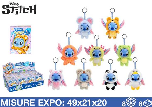 EOL YUYUS STITCH 12CM ASS 