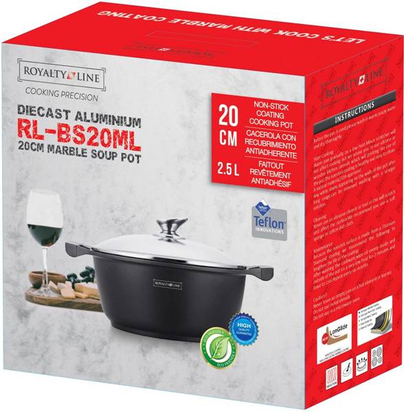 ROYALTY LINE CASSERUOLA CM.20 C/COPERCH 