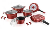 ROYALTY LINE BATTERIA 14PZ BURGUNDY 1015 