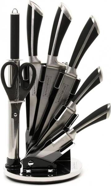 ROYALTY LINE CEPPI COLTELLI 8PZ ACCIAIO 