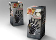 ROYALTY LINE CEPPI COLTELLI 8PZ NERO 