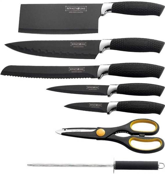 ROYALTY LINE CEPPI COLTELLI 8PZ NERO 