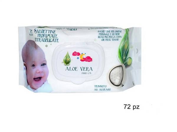 DUE ESSE SALVIETTINE DETERG. 72PZ. ALOE 