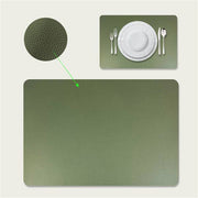 ARCA TOVAGLIA 33X46 SIMILPELLE VERDE 