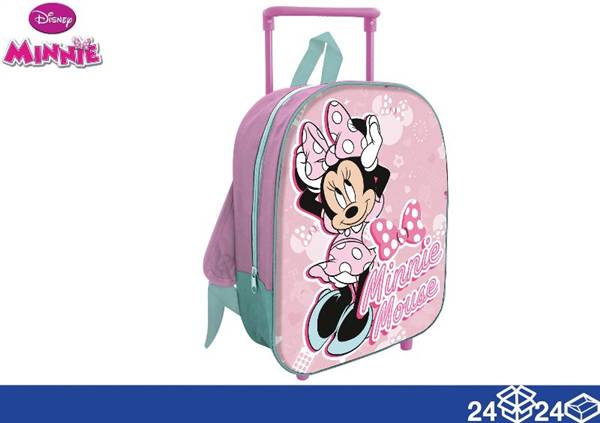 EOL ZAINO TROLLEY 28CM MINNIE 
