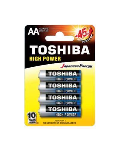 TOSHIBA STILO AA ALKALINA X4 PZ. 