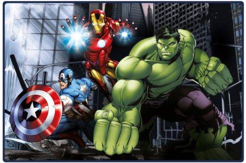 DISNEY TAPPETO 50X80 AVENGERS 