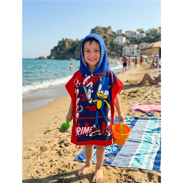 DISNEY PONCHO 50X100 SONIC 