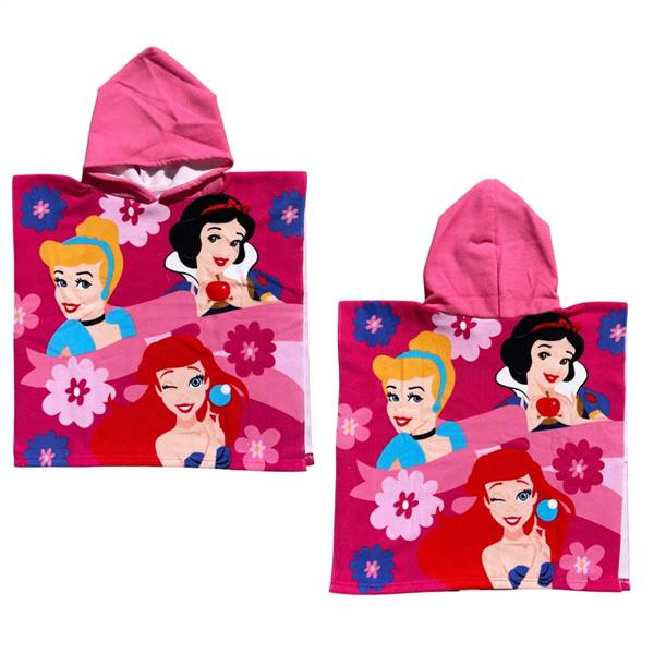 DISNEY PONCHO 50X100 PRINCIPESSE 