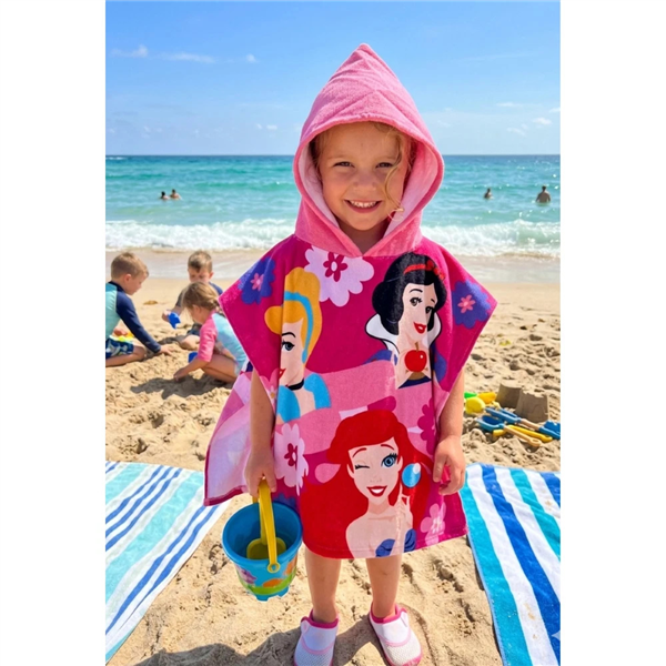 DISNEY PONCHO 50X100 PRINCIPESSE 