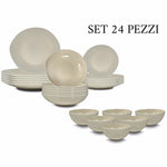 SERVIZIO PIATTI 24PZ SOHO BEIGE