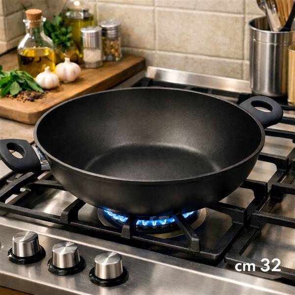 ARCA WOK CM.32 LUM NON STICK 