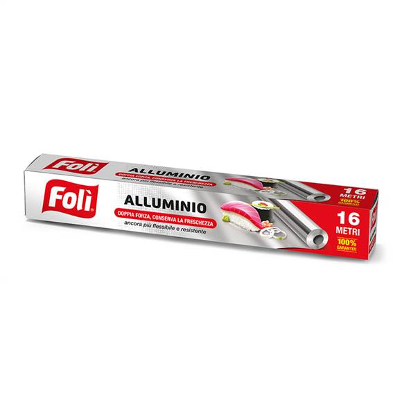 FOLI ROLL ROTOLO ALLUMINIO 16MT 