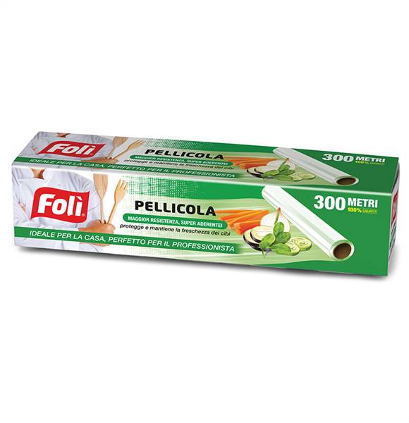 FOLI ROLL ROTOLO PELLICOLA 300MT 