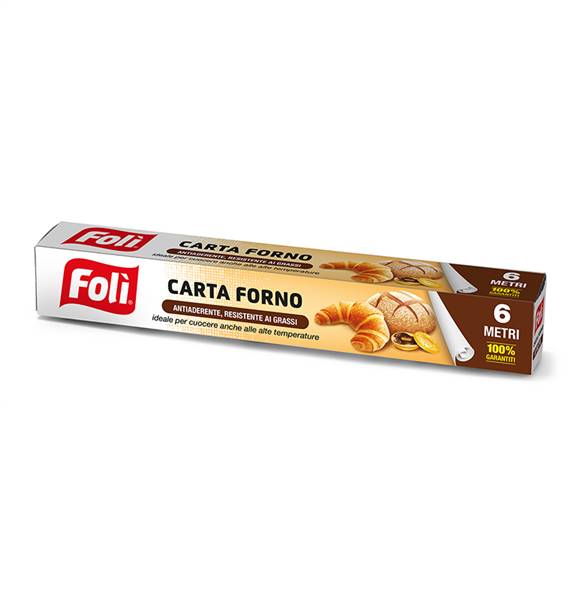 FOLI' ROLL ROTOLO CARTA FORNO 6MT 