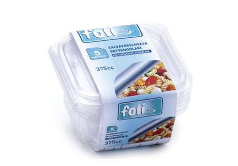 Foli' Pack Cont Salvafreschezza 375cc 5p