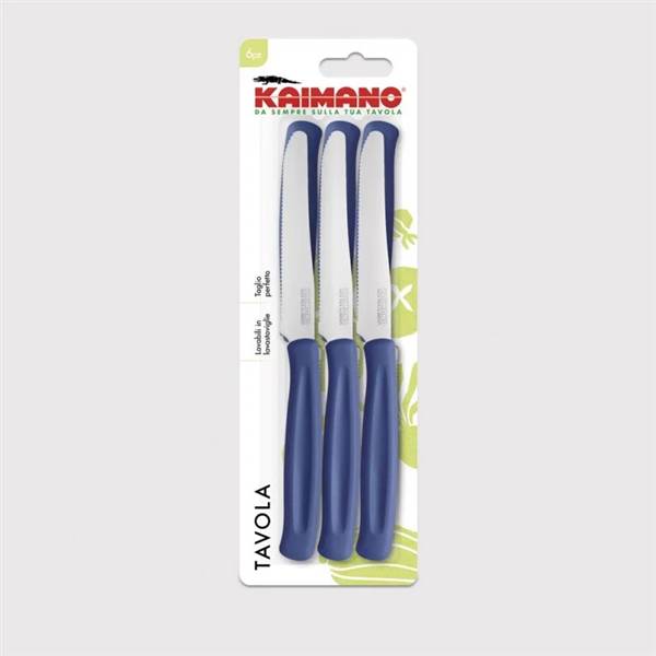 KAIMANO COLTELLI TAVOLA 6PZ. BLUE NAVY