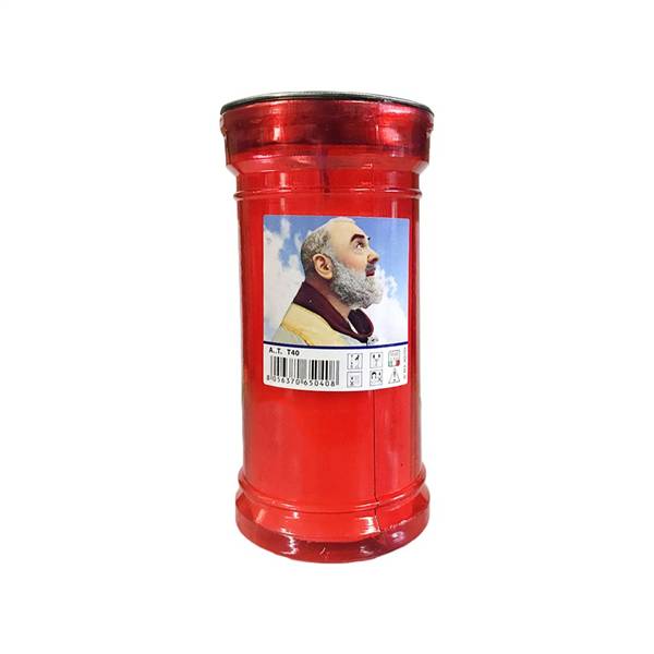 MUTO LUMINI VOTIVI T40 ROSSO 