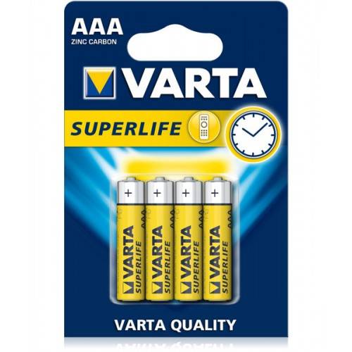VARTA MINISTILO ZINCO BLISTER 4PZ. 