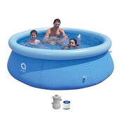 PISCINA AUTOPORTANTE C/POMPA 2.4X63CM 