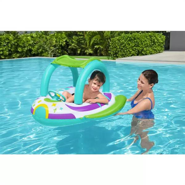 BESTWAY CANOTTINO NAVICELLA SPACE CON COPERTURA CM.107X112