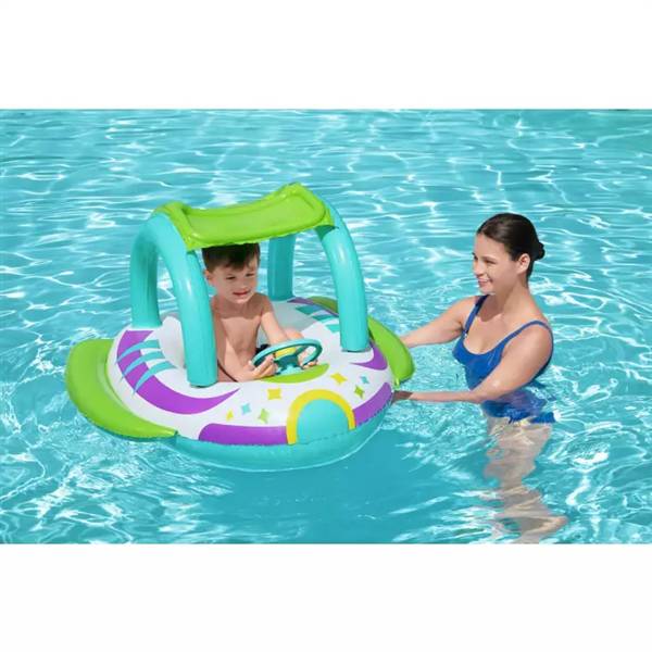 BESTWAY CANOTTINO NAVICELLA SPACE CON COPERTURA CM.107X112