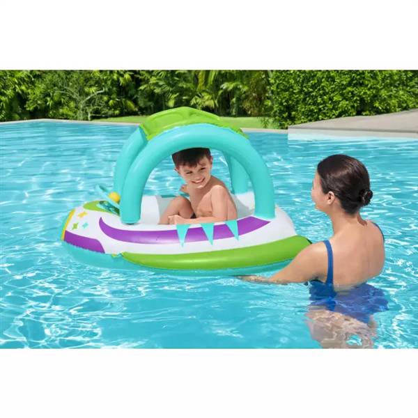 BESTWAY CANOTTINO NAVICELLA SPACE CON COPERTURA CM.107X112