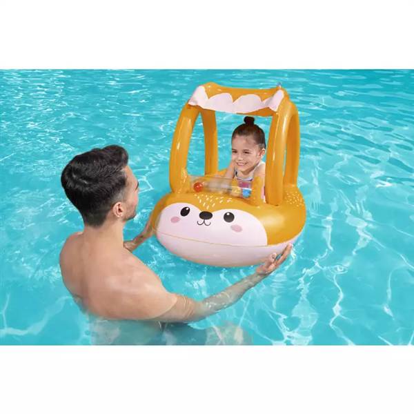BESTWAY CANOTTINO VOLPE CON COPERTURA CM.85X58