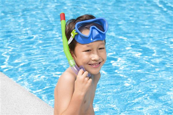 BESTWAY MASCHERA E TUBO 3-6 ANNI 2COL. 