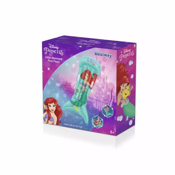 BESTWAY MATERASSINO DISNEY SIREN 158X81 