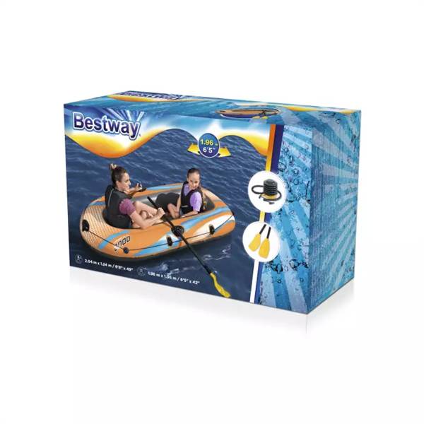 BESTWAY SET CANOTTO KONDOR CON REMI/POMP 