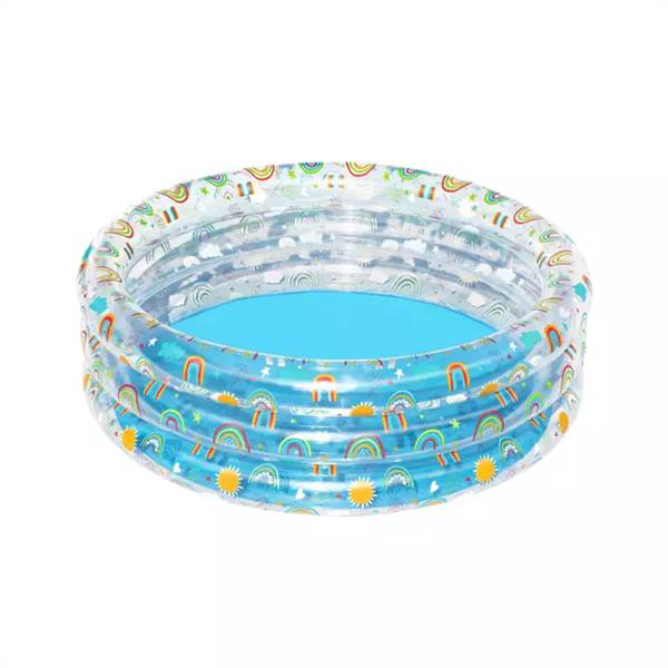 BESTWAY PISCINA RAINBOW PLASH TRASP. 