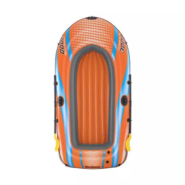 BESTWAY SET CANOTTO KONDOR 3000 CON REMI E POMPA DA GONFIAGGIO