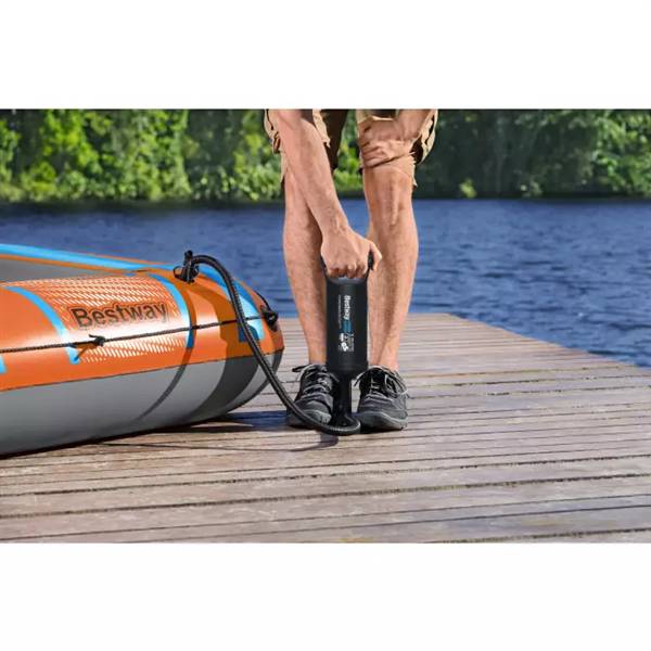 BESTWAY SET CANOTTO KONDOR 3000 CON REMI E POMPA DA GONFIAGGIO