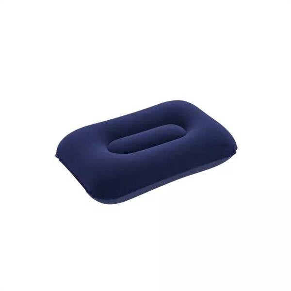 BESTWAY AIRBED BLU FLOCCATO MATRIMONIALE CON POMPA
