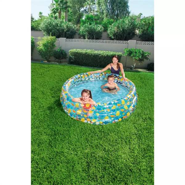 BESTWAY PISCINA SEA LIFE TRASP CM.170X53 