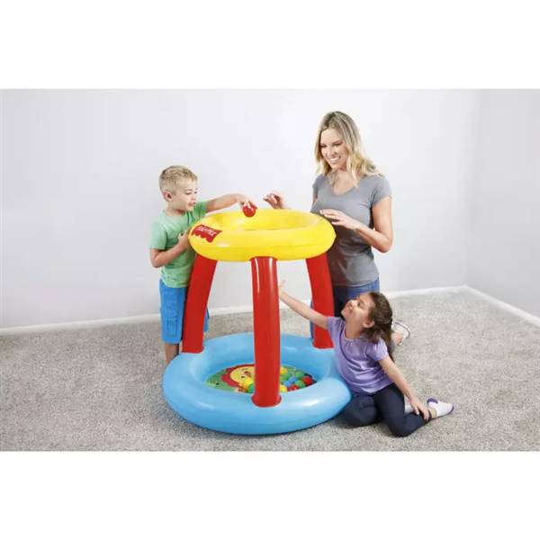 BESTWAY PISCINETTA PALLINE ANIMALI CM.89X89X84