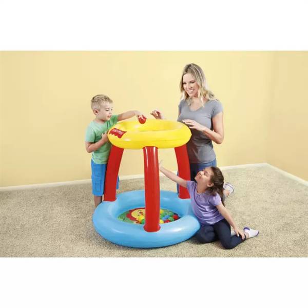 BESTWAY PISCINETTA PALLINE ANIMALI CM.89X89X84