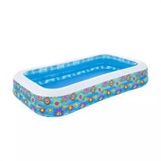 BESTWAY PISCINA FAMILY RETT 3 ANELLI 